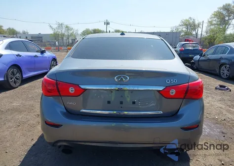 2017 Infiniti Q50 3.0T Signature Edition from USA, damaged, VIN JN1EV7AR3HM837698